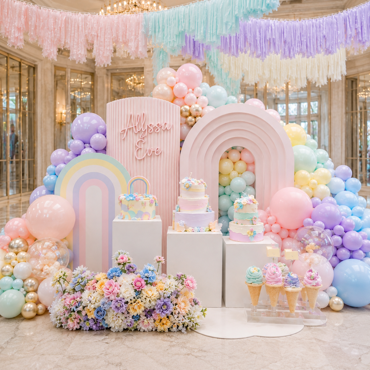 Birthday Party Decor, Backdrops & Cutouts | Paloma Design House