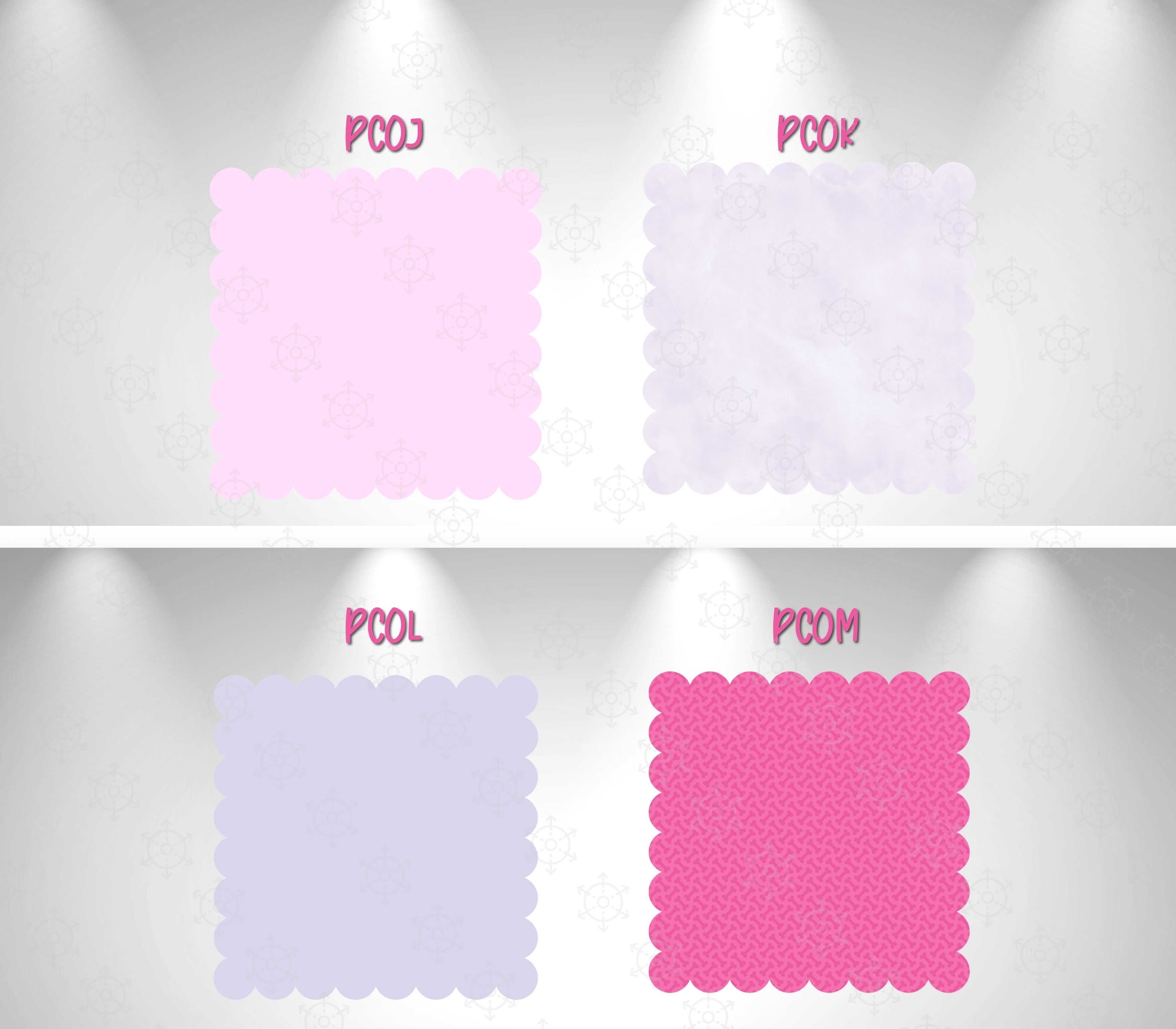 Pink Puppy Birthday Backdrop & Cutouts Set | Personalized Puppy Patrol Party Decorations