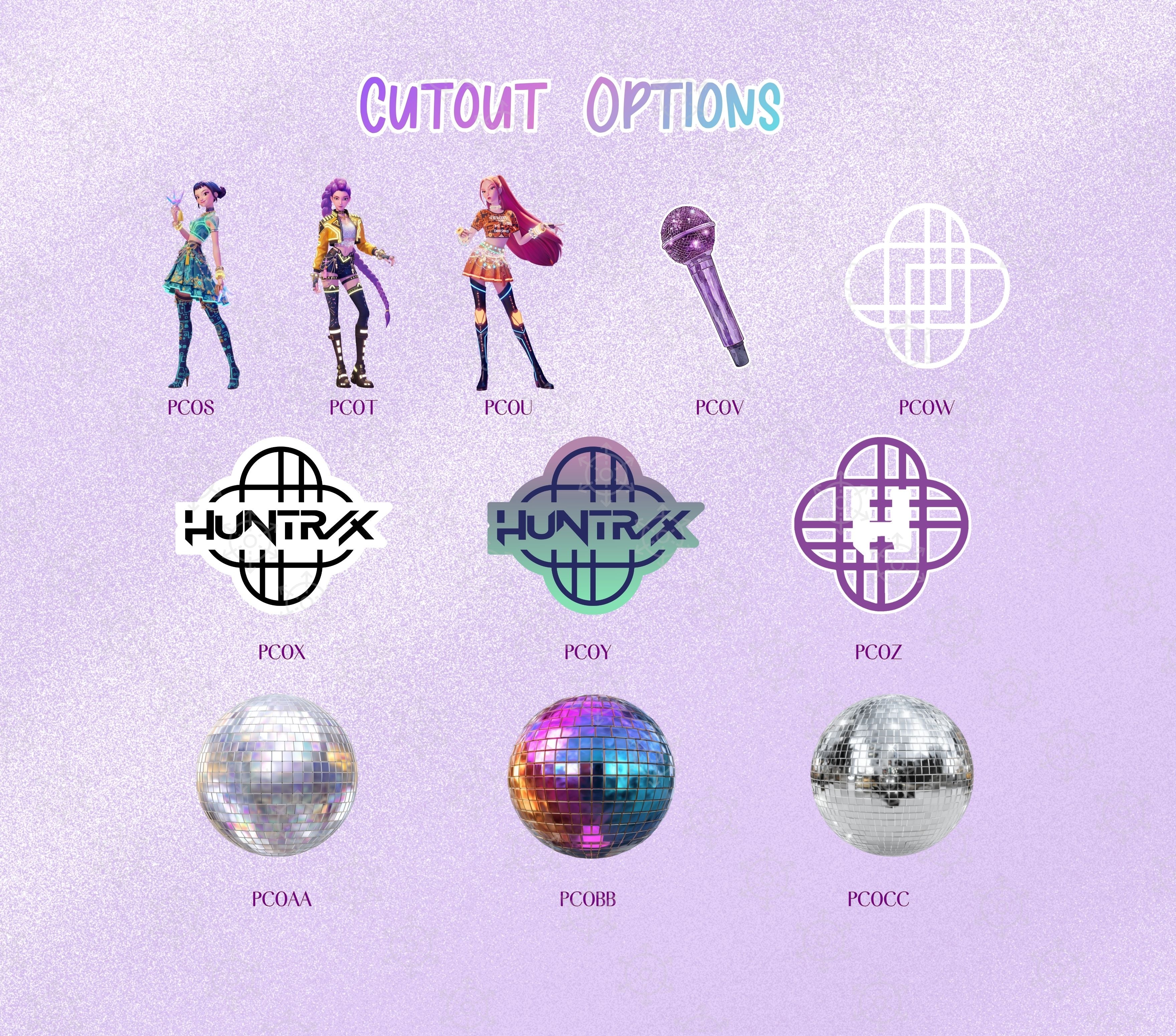 Teen Idol Concert Birthday Backdrop & Standee Cutouts Set | Personalized Party Decorations