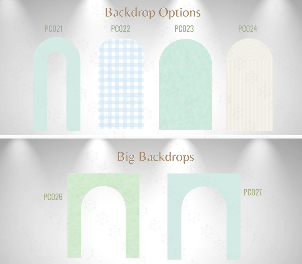 Personalized Classic Bear Baby Shower Backdrop & Cutouts Set | Woodland Party Decorations