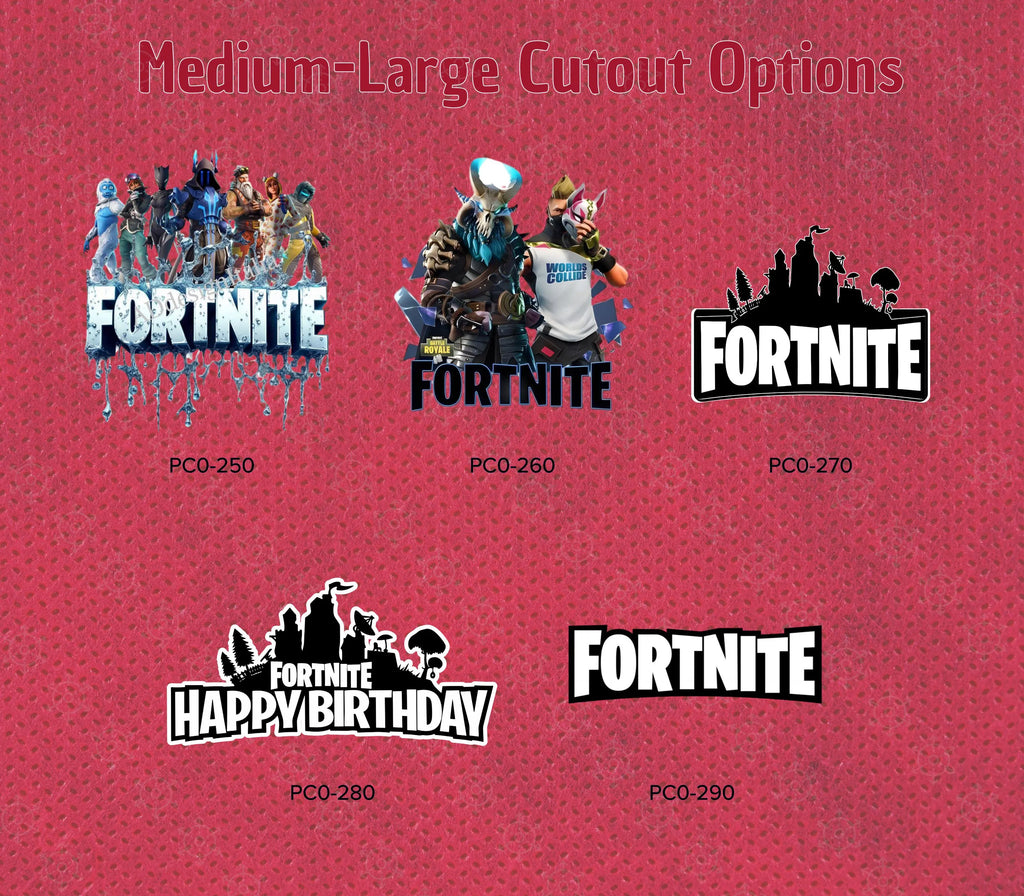 Personalized Battle Game Birthday Backdrop & Cutouts | Gamer Party Decorations