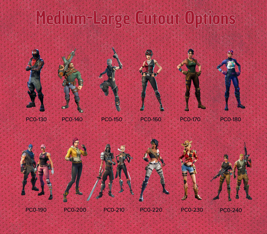 Personalized Battle Game Birthday Backdrop & Cutouts | Gamer Party Decorations