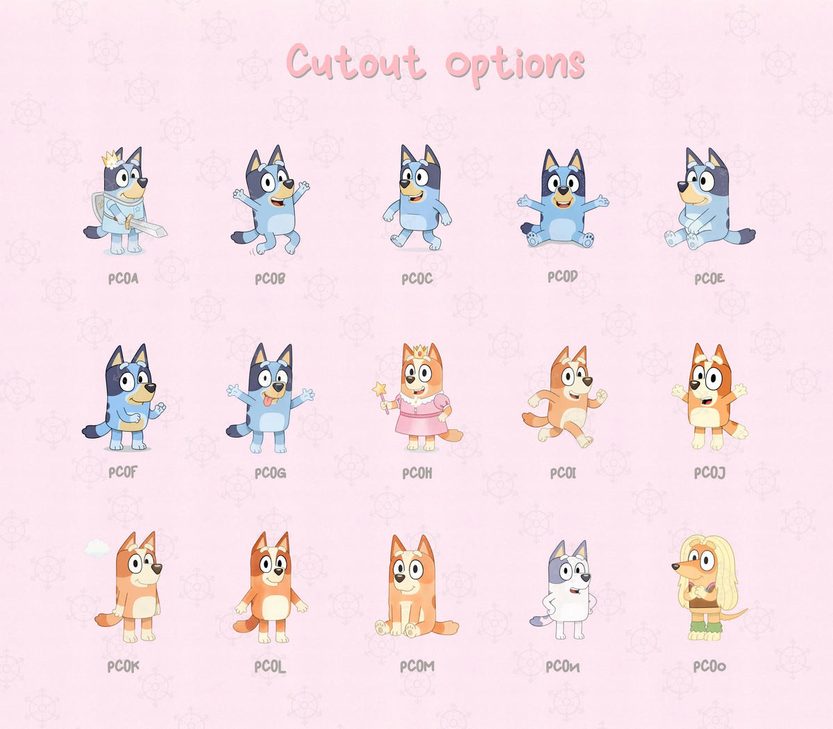 Personalized Puppy Family Birthday Backdrop & Character Cutouts Set | First Birthday Party Decorations