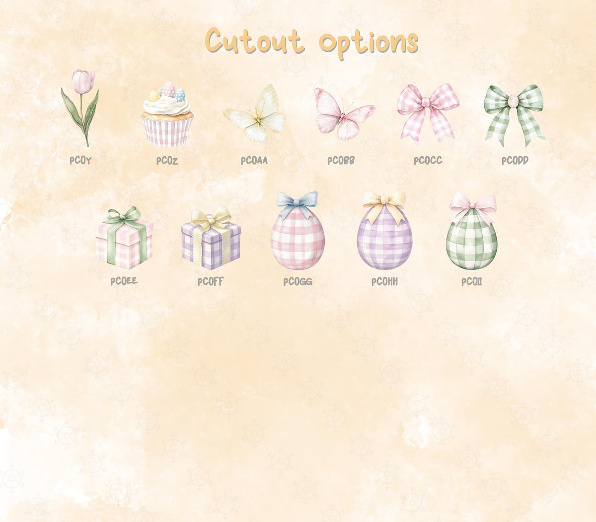 Easter Bunny Birthday Backdrop & Cutouts | Personalized Spring Party Decorations