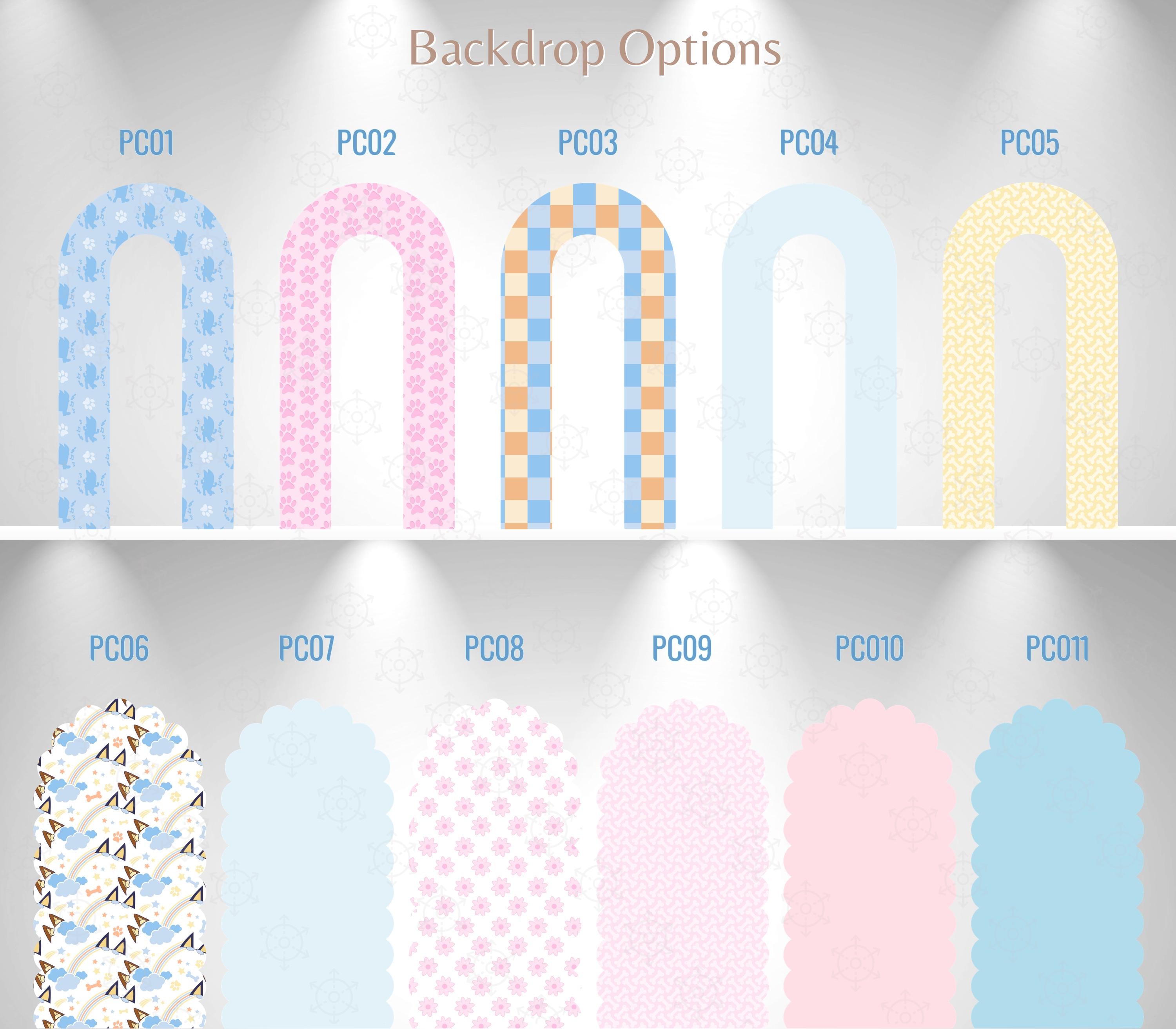 Custom Blue Puppy Pool Party Backdrop & Cutouts | Personalized Summer Kids Birthday Decorations