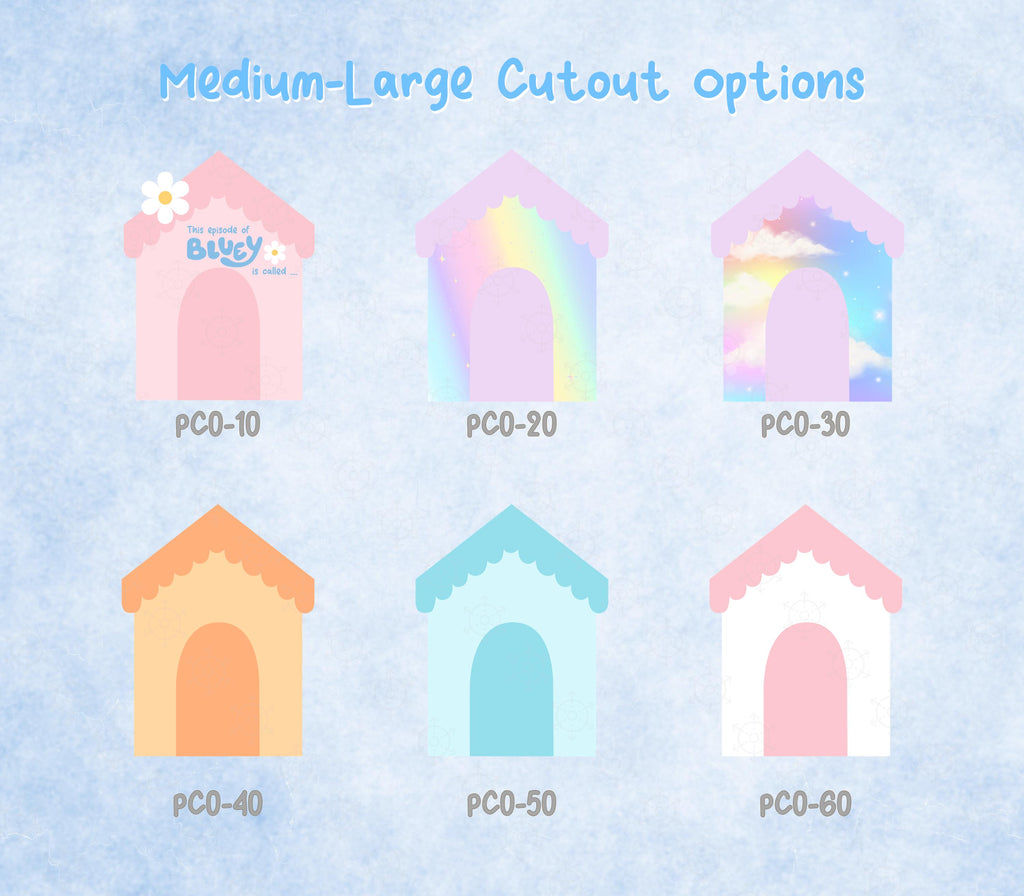 Custom Blue Puppy Pool Party Backdrop & Cutouts | Personalized Summer Kids Birthday Decorations